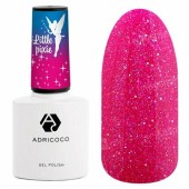 Гель-лак ADRICOCO Little Pixie светоотражающий №20 - Неоновая маджента, 8 мл Гель-лак ADRICOCO Little Pixie светоотражающий №20 - Неоновая маджента, 8 мл