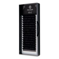Ресницы OkoLashes серии BLACK изгиб L 0.07 07 мм, 16 линий