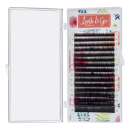 Омбре ресницы Lash&Go микс 0,07/С/7-14 mm "Коричневый" (16 линий) Омбре ресницы Lash&Go микс 0,07/С/7-14 mm "Коричневый" (16 линий)