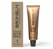 Краска для ресниц и бровей BRONSUN, цвет черный #1, 15мл Краска для ресниц и бровей BRONSUN, цвет черный #1, 15мл