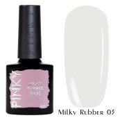 Основа цветная каучуковая, Pinky (Пинки) milky rubber base 03, 10мл Основа цветная каучуковая, Pinky (Пинки) milky rubber base 03, 10мл