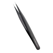 Пинцет прямой A Enigma (Black) с ручной заточкой extra-sharp Пинцет прямой A Enigma (Black) с ручной заточкой extra-sharp