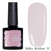 Основа цветная каучуковая, Pinky (Пинки) milky rubber base 017, 10мл Основа цветная каучуковая, Pinky (Пинки) milky rubber base 017, 10мл