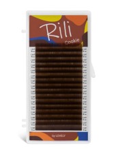 Ресницы коричневые Rili Cookie - 16 линий C 0.07 08мм Ресницы коричневые Rili Cookie - 16 линий C 0.07 08мм