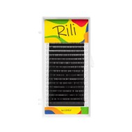 Ресницы чёрные Rili - 16 линий - MIX D 0.12 8-15мм Ресницы чёрные Rili - 16 линий - MIX D 0.12 8-15мм