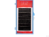 Ресницы чёрные LASHY, B 0.07 4-9мм - 16 линий - MIX