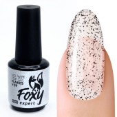 Верхнее глянцевое покрытие без Л/С с хлопьями (No wipe top gel FLAKES) #29, 10 ml, Foxy Expert Верхнее глянцевое покрытие без Л/С с хлопьями (No wipe top gel FLAKES) #29, 10 ml, Foxy Expert