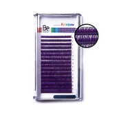 Цветные ресницы Be Perfect purple С/0,10 микс 6-13 mm, 16 линий