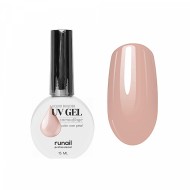 Камуфлирующий жидкий Уф-гель самовыравнивающийся (цвет:Чайная роза), 15мл (флакон) №5318, ruNail Камуфлирующий жидкий Уф-гель самовыравнивающийся (цвет:Чайная роза), 15мл (флакон) №5318, ruNail