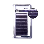 Омбре ресницы Be Perfect purple С+/0,10 микс 6-13 mm, 16 линий Омбре ресницы Be Perfect purple С+/0,10 микс 6-13 mm, 16 линий