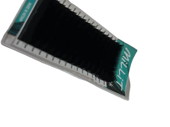 Черные ресницы Millit Fix Price - MIX D 0.12 6-13мм 16 линий