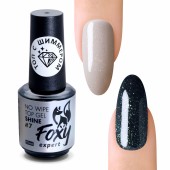 Верхнее каучуковое покрытие без Л/С с шиммером #07 (No wipe top gel SHINE #07), 10 ml, Foxy Expert Верхнее каучуковое покрытие без Л/С с шиммером #07 (No wipe top gel SHINE #07), 10 ml, Foxy Expert