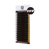 Коричневые ресницы "OkoLashes" Professional Dark Chocolate D 0.07 07 мм (16 линий)
