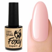 Камуфлирующая база (Rubber base naturel) #10, 10 ml, Foxy Expert Камуфлирующая база (Rubber base naturel) #10, 10 ml, Foxy Expert