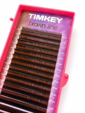 Темно коричневые ресницы Timkey - MIX LB 0.10 6-13mm 16 lines Темно коричневые ресницы Timkey - MIX LB 0.10 6-13mm 16 lines