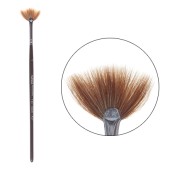 Кисть для дизайна Fan Sable ACF №4 №0170, ruNail Кисть для дизайна Fan Sable ACF №4 №0170, ruNail