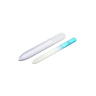 Пилка стеклянная средняя (голубая) в индив. упаковке - мягкая TNL