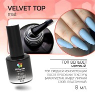 Топ Bloom матовый ВЕЛЬВЕТ 8 мл (максимальный бархатный эффект) Топ Bloom матовый ВЕЛЬВЕТ 8 мл (максимальный бархатный эффект)