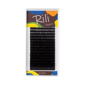 Ресницы темно-коричневые Rili Choco D 0.07 08мм - 16 линий Ресницы темно-коричневые Rili Choco D 0.07 08мм - 16 линий
