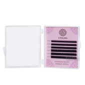 Черные ресницы Enigma микс 0,085/D+/13-16 mm + (6 линий)