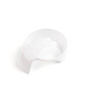 Ванночка фигурная для маникюра , пластиковая, белая, TNL Ванночка фигурная для маникюра , пластиковая, белая, TNL