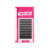 Ресницы черные OH! MY LASH в пучках YY-U - 12 линий - MIX C 0.07 7-12мм