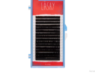 Ресницы чёрные LASHY, C 0.10 5-10мм - 16 линий - MIX