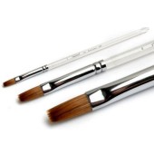 Кисть для геля Gel Red Sable GBF №6 №0181, ruNail Кисть для геля Gel Red Sable GBF №6 №0181, ruNail
