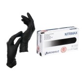 Перчатки NitriMAX нитриловые ЧЕРНЫЕ нестерильные размер M, 50 пар (100шт) Перчатки NitriMAX нитриловые ЧЕРНЫЕ нестерильные размер M, 50 пар (100шт)