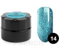 Жидкая фольга TNL №14 "Северное сияние" (5 мл.)