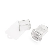 Штамп для стемпинга малый – прозрачный с колпачком Штамп для стемпинга малый – прозрачный с колпачком