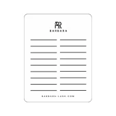 Планшет большой для работы с ресницами (11,5см*15см) Barbara