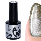 Гель-лак кошачий глаз светоотражающий (Gel polish CAT'S EYE FLASH) #07, 8 ml, Foxy Expert Гель-лак кошачий глаз светоотражающий (Gel polish CAT'S EYE FLASH) #07, 8 ml, Foxy Expert