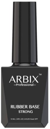 Основа каучуковая для гель-лака ARBIX Rubber Base STRONG (Арбикс), 10мл Основа каучуковая для гель-лака ARBIX Rubber Base STRONG (Арбикс), 10мл