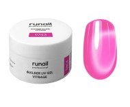 Моделирующий УФ-гель витражный BUILDER UV GEL VITRAGE, ruNail 15г №9743
