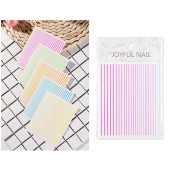 Наклейки полоски для дизайна ногтей Наклейки полоски для дизайна ногтей