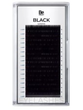 Черные ресницы Be Perfect L/0,07 12 mm, 16 линий