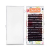 Омбре ресницы Lash&Go микс 0,07/C/7-14 mm "Розовый" (16 линий) Омбре ресницы Lash&Go микс 0,07/C/7-14 mm "Розовый" (16 линий)