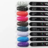 Лак для дизайна YUME COLOR Crack Brown, 8мл