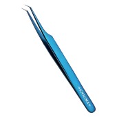 Пинцет Мини-L 45° Enigma (Blue metallic) с ручной заточкой extra-sharp Пинцет Мини-L 45° Enigma (Blue metallic) с ручной заточкой extra-sharp