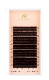 Тёмно-коричневые ресницы "Горький шоколад" BARBARA МИКС C+ 0.07 7-15 mm 16 линий Тёмно-коричневые ресницы "Горький шоколад" BARBARA МИКС C+ 0.07 7-15 mm 16 линий
