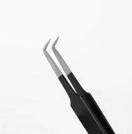 Пинцет для наращивания Rili тип Г (7 мм) Black line Пинцет для наращивания Rili тип Г (7 мм) Black line