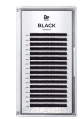 Черные ресницы Be Perfect L/0,10 08 mm, 16 линий