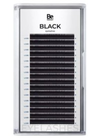 Черные ресницы Be Perfect L/0,10 09 mm, 16 линий Черные ресницы Be Perfect L/0,10 09 mm, 16 линий