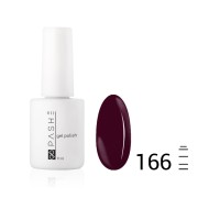 Цветной гель-лак PASHE №166 - "Глубокий лиловый", (9 мл)