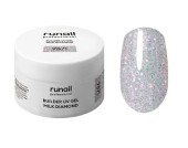 Моделирующий УФ-гель светоотражающий BUILDER UV GEL MILK DIAMOND, 15г №9871 ruNail Моделирующий УФ-гель светоотражающий BUILDER UV GEL MILK DIAMOND, 15г №9871 ruNail
