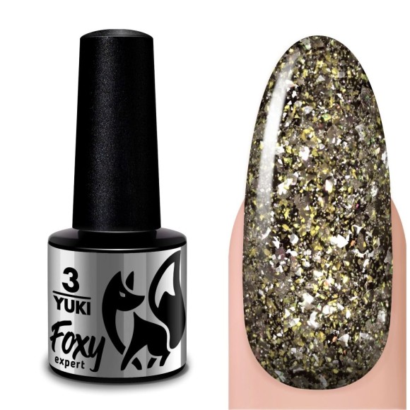 Гель-лак дизайн (Gel polish YUKI) #03, 5 ml, Foxy Expert 