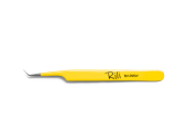 Пинцет для наращивания Rili тип L (7 мм) Yellow line Пинцет для наращивания Rili тип L (7 мм) Yellow line
