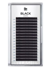 Черные ресницы Be Perfect L/0,10 11 mm, 16 линий Черные ресницы Be Perfect L/0,10 11 mm, 16 линий