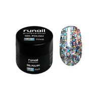 Гель-лак с блестками "Дракон", 5г №9268, ruNail